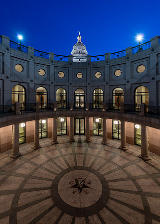 Capitol courtyard