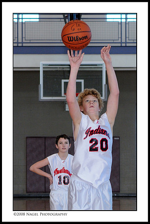 Lemont's #20 at the line