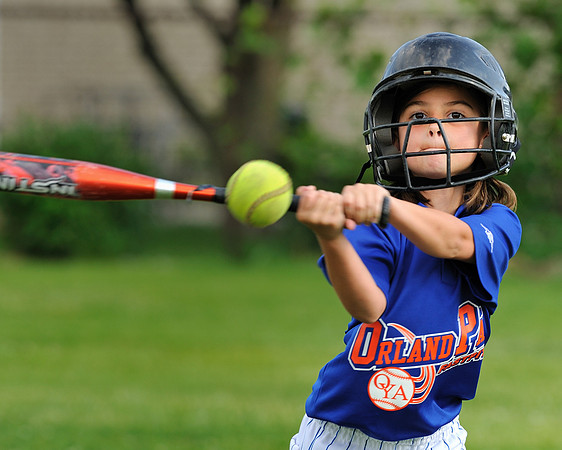 OYA Petites softball game