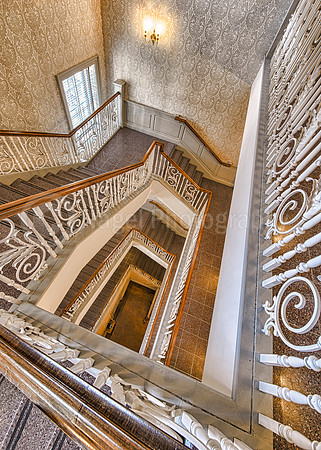 Illini Union staircase