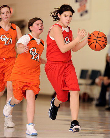 OYA girls basketball (Team #5 Nagel vs. #7 Hedderman)