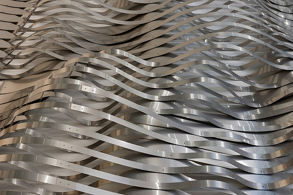 Waves of stainless steel
