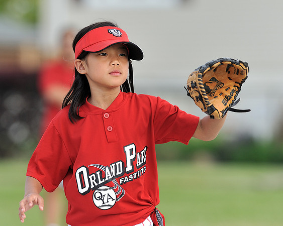 OYA Petites softball game