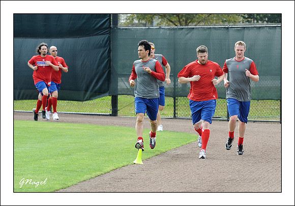 Warning track running