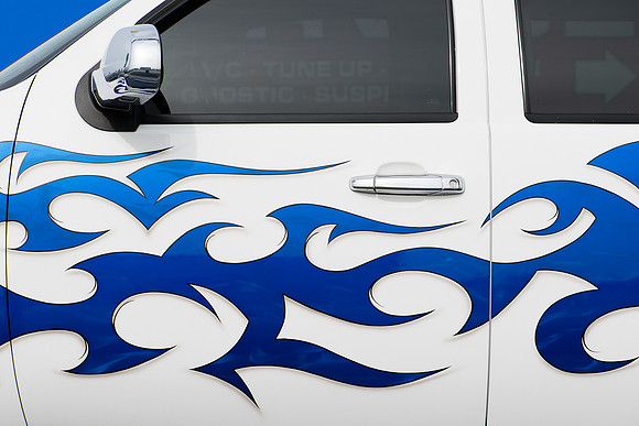 Blue pattern