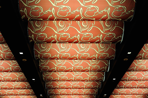 Hanging fabric