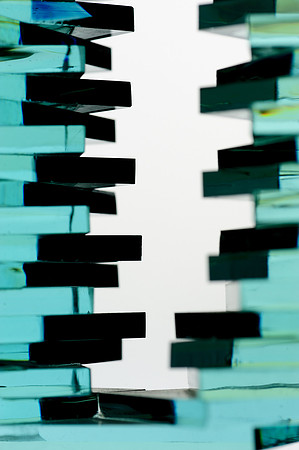 Glass bar abstract