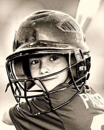 OYA Petites softball game
