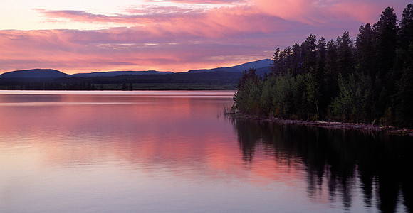 Yellowstone twilight