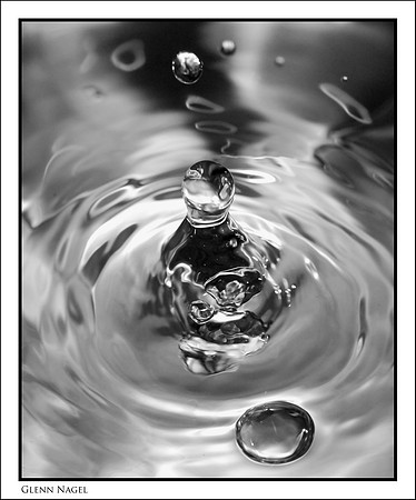 Spashing water