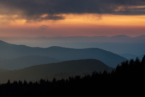 Smokies sunset