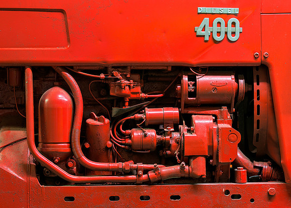 Tractor engine