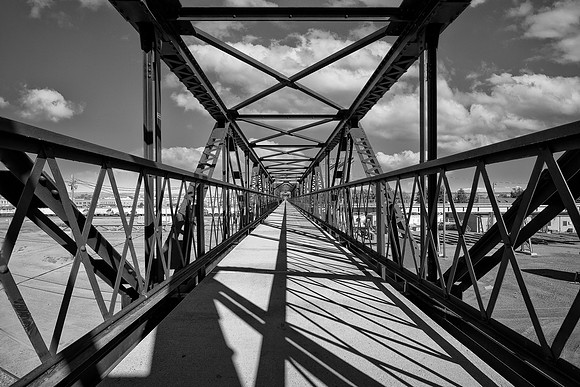 Downtown Laramie Footbridge