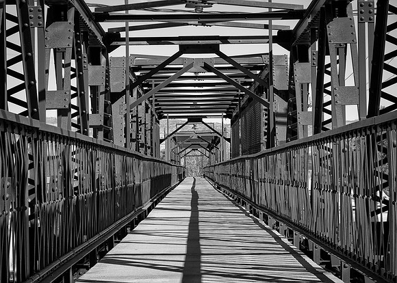 Downtown Laramie Footbridge