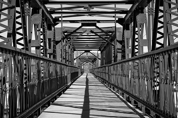 Downtown Laramie Footbridge