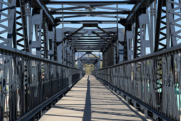Downtown Laramie Footbridge