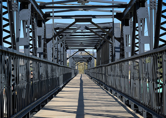 Downtown Laramie Footbridge