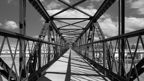 Downtown Laramie Footbridge