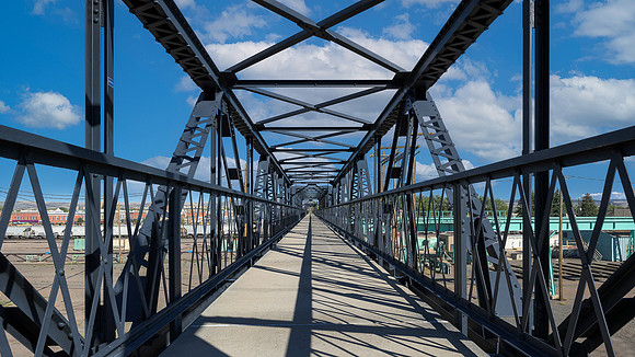 Downtown Laramie Footbridge