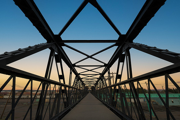 Downtown Laramie Footbridge