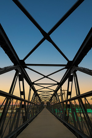 Downtown Laramie Footbridge