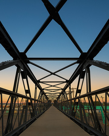 Downtown Laramie Footbridge