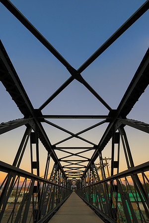 Downtown Laramie Footbridge