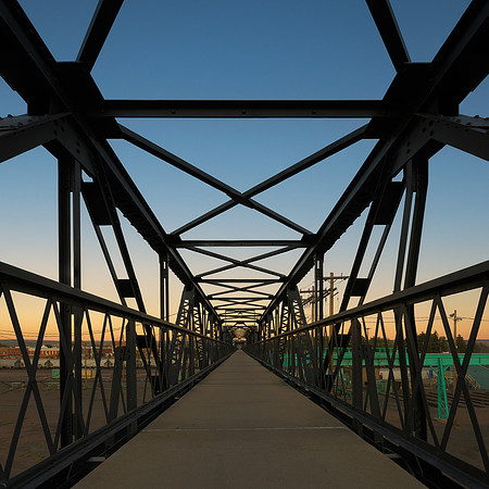 Downtown Laramie Footbridge