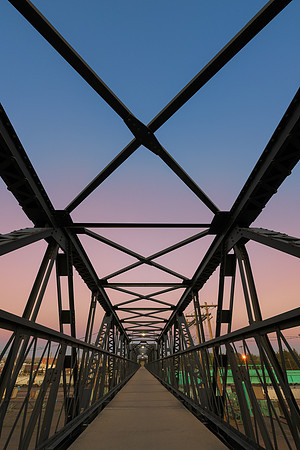 Downtown Laramie Footbridge
