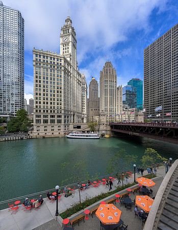 Wrigley Building and Tribune Tower