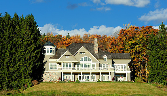 Autumn mansion