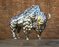 Buffalo Sculpture