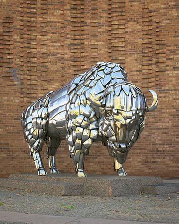 Buffalo Sculpture