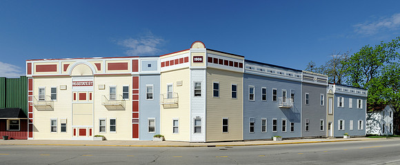 Manhattan apartment building (Panoramic)