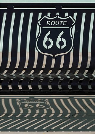 Route 66 Bench