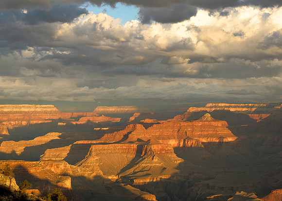 Clouds over Grand Canyon