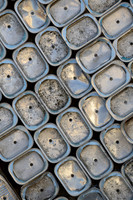 Old Metal Can Lids