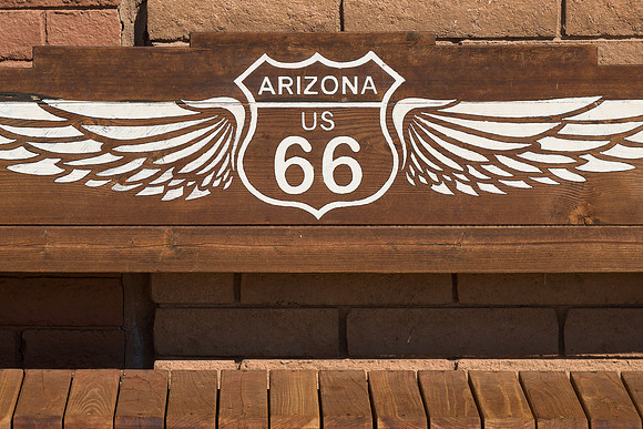 Route 66 Bench
