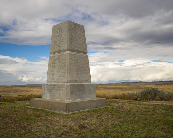 Bighorn Battlefield Memorial obelisk