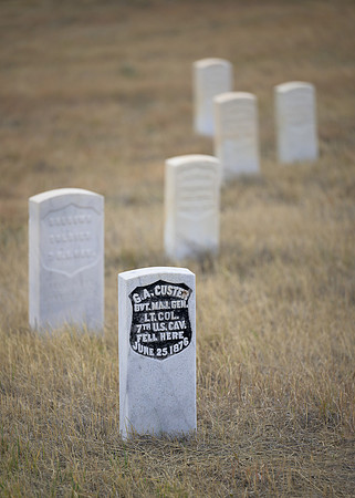 Custer tombstone