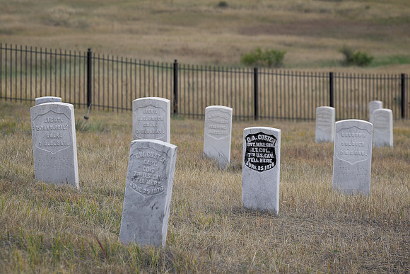 Custer tombstone