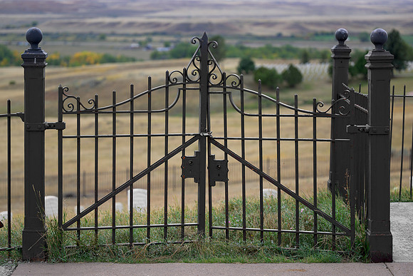 Last Stand Hill gate