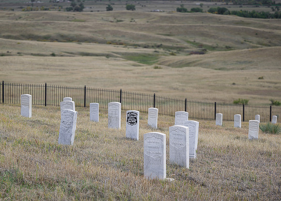 Custer tombstone