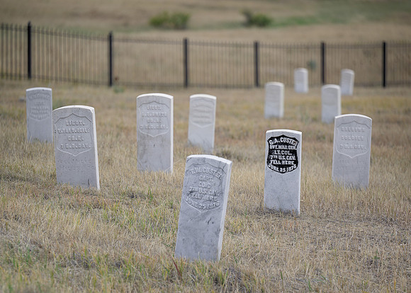 Custer tombstone