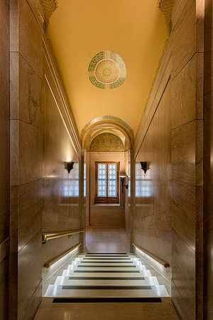 Library staircase