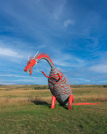 Magic Dragon Sculpture