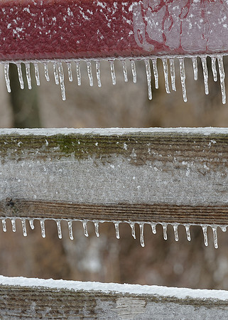 Hanging icicles