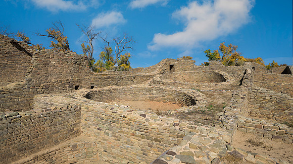 Pueblo Indian ruins