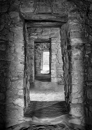 Pueblo Indian ruins
