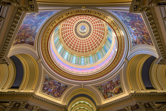 Inner dome from the rotunda floor